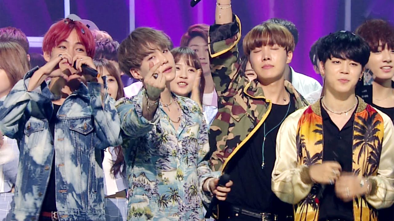 «Inkigayo WIN» выпустила первую популярную песню | BTS (Bang Bang Boys) - ОГОНЬ (сжигание) 20160515