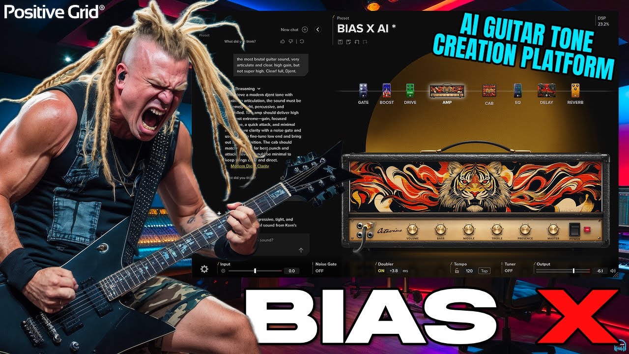 ИИ МОЖЕТ СОЗДАТЬ ЛЮБОЙ ГИТАРНЫЙ ТОН — плагин гитарного усилителя BIAS X