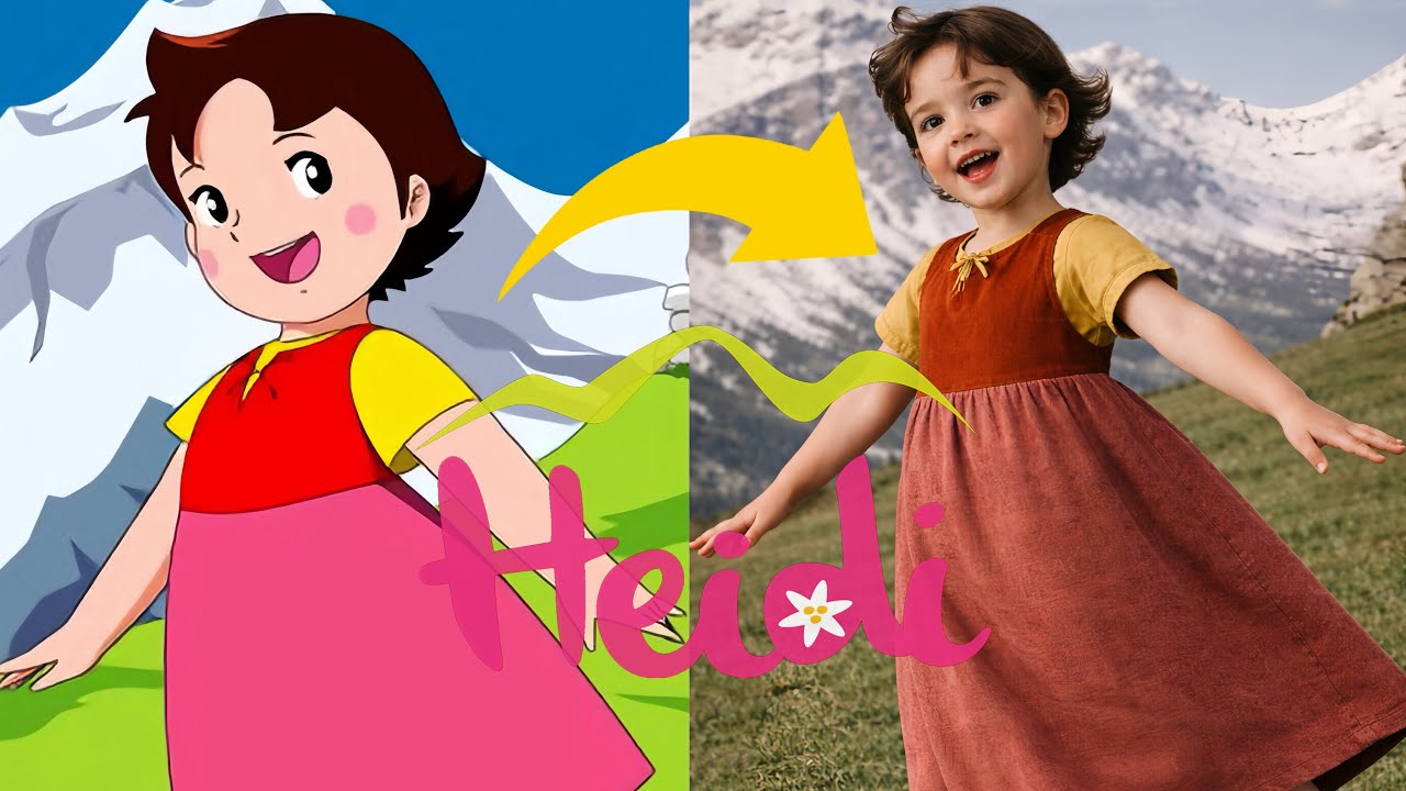 Heidi 🌿🏔️ | Gentle Lives in the Alps, Gentle Steps on the Runway 👠✨ | Live Action