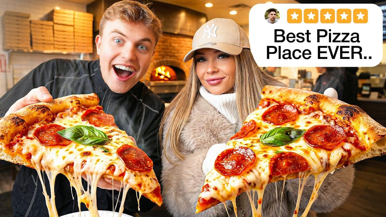 I Tried The BEST Pizza In NYC With My Girlfriend!