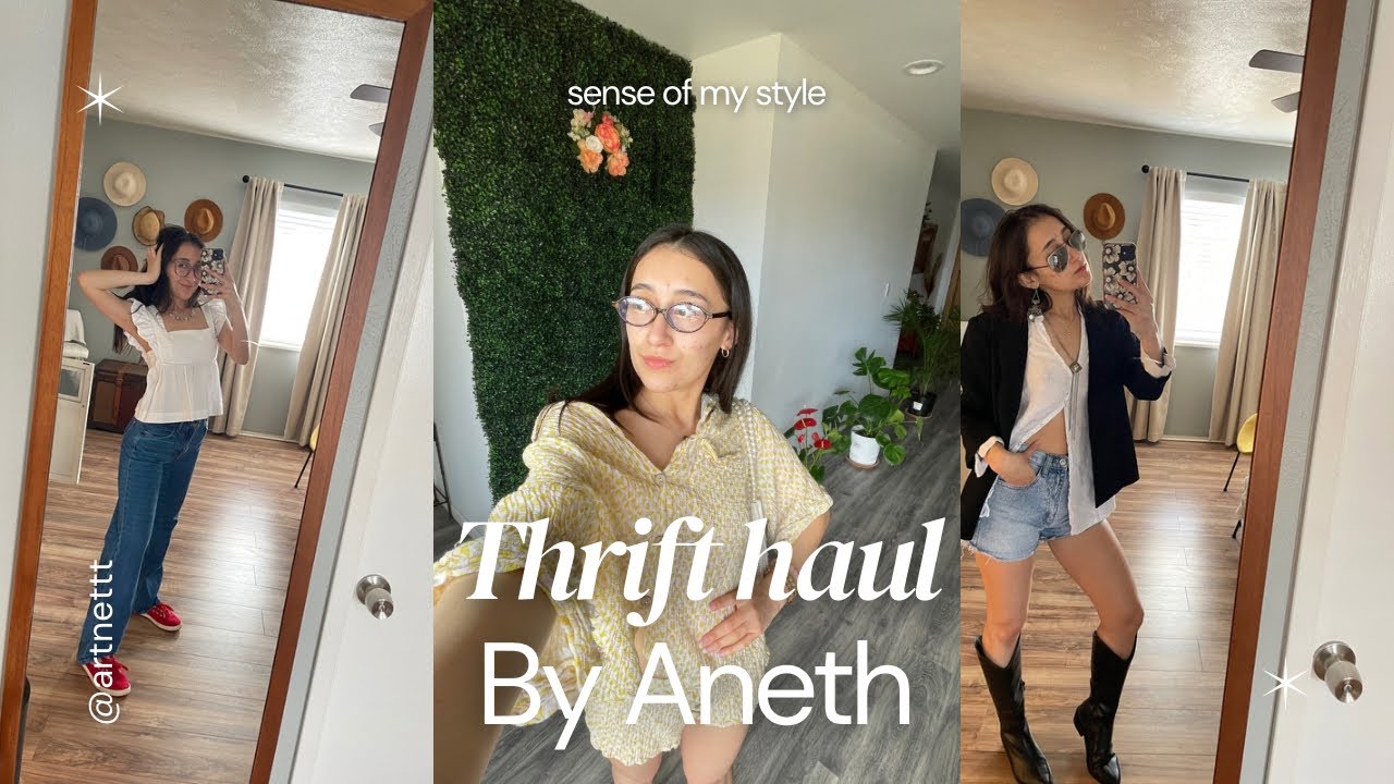 thrift haul by Aneth 🛍️// sense of my style 💞