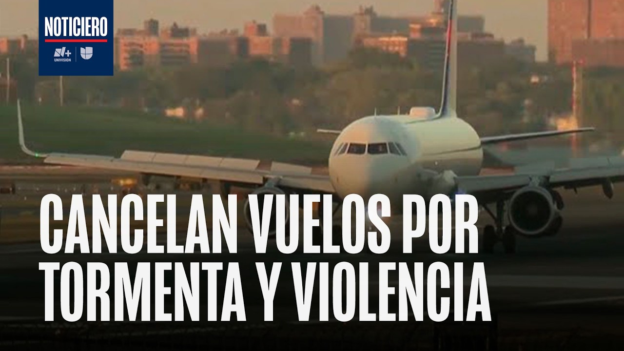 Aeropuertos EEUU : Tormenta invernal y violencia en México provocan miles de cancelaciones