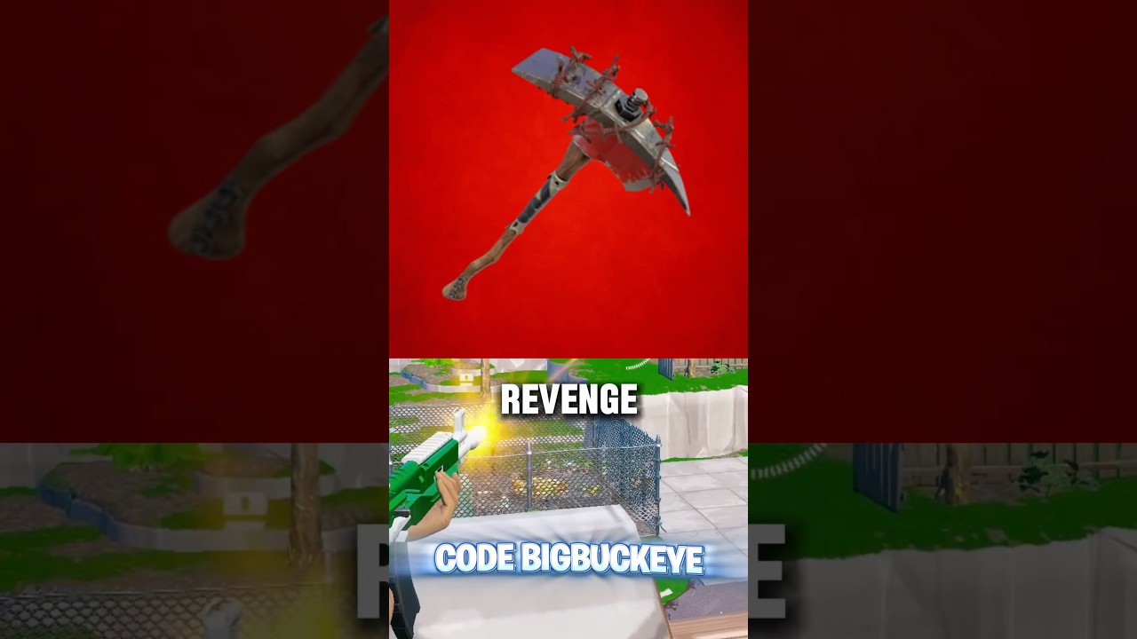 The raiders revenge pickaxe used to be one of the RAREST pickaxes! #fortnite #bigbuckeye