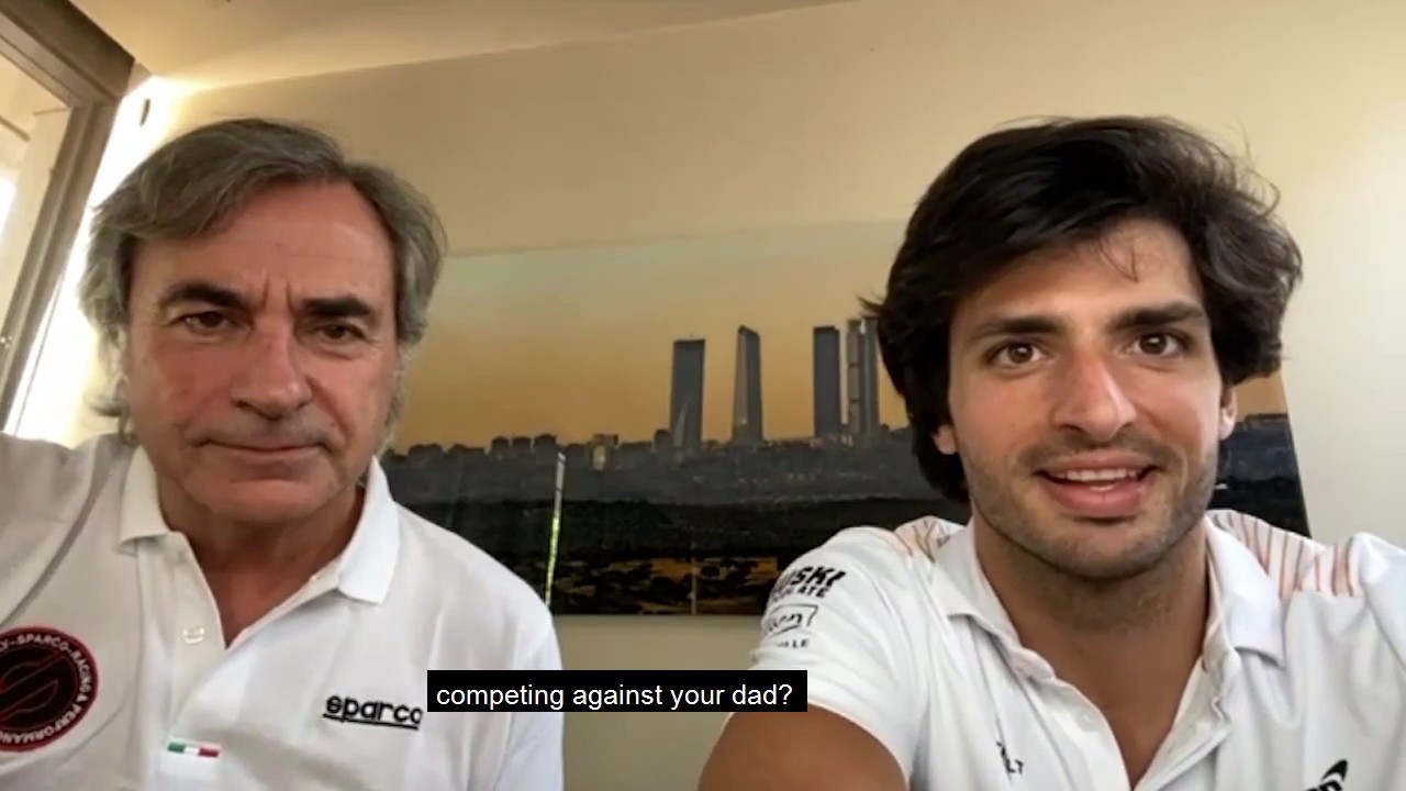 McLaren’s Mark Norris meets Carlos Sainz Sr and Carlos Sainz Jr on racing and Sparco. Sub ENG