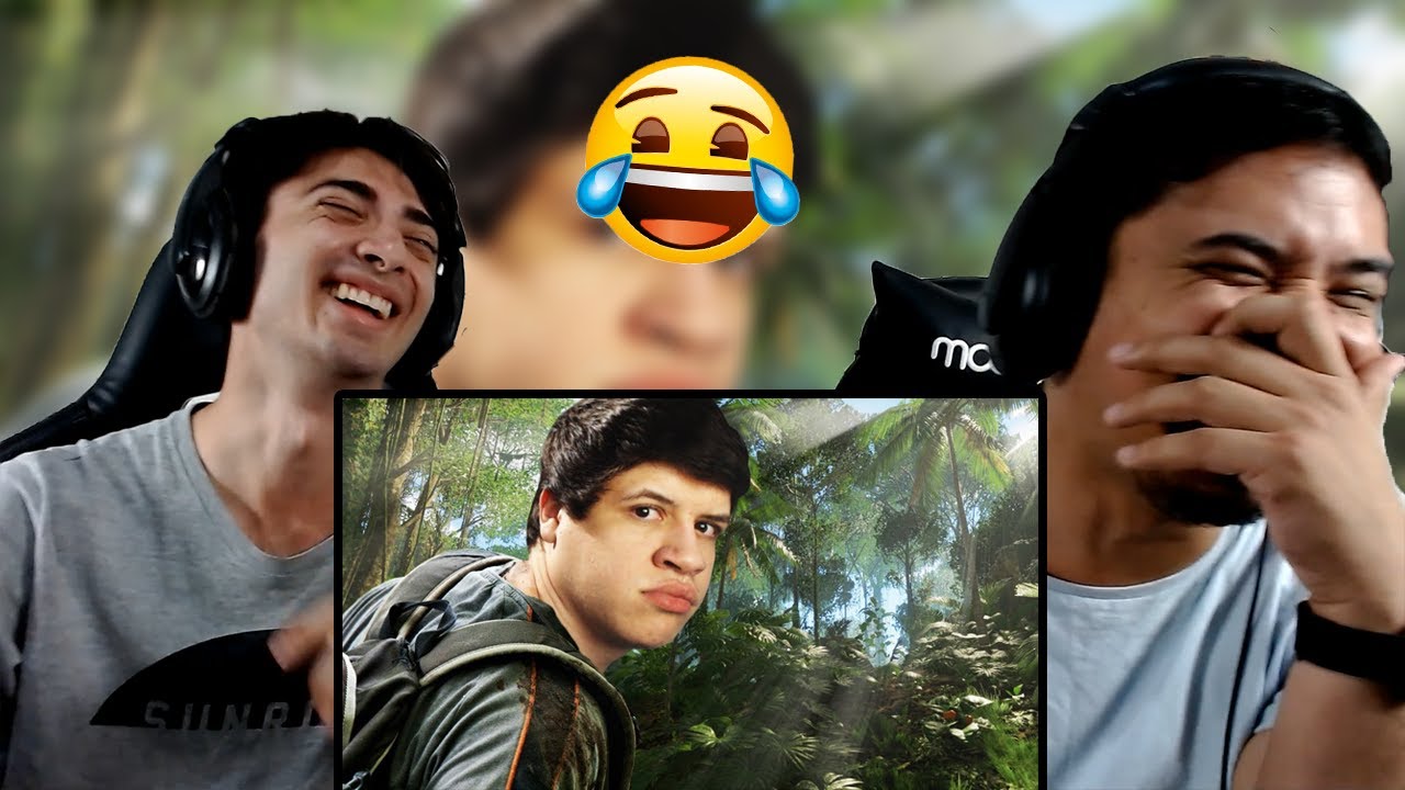 (Games EduUu) REACT PERDIDO NA AMAZÔNIA! - Green Hell