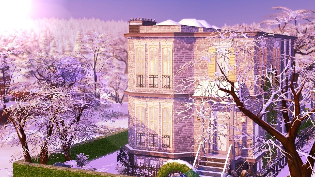 DRARRY TOWNHOUSE || The Sims 4: Speed Build