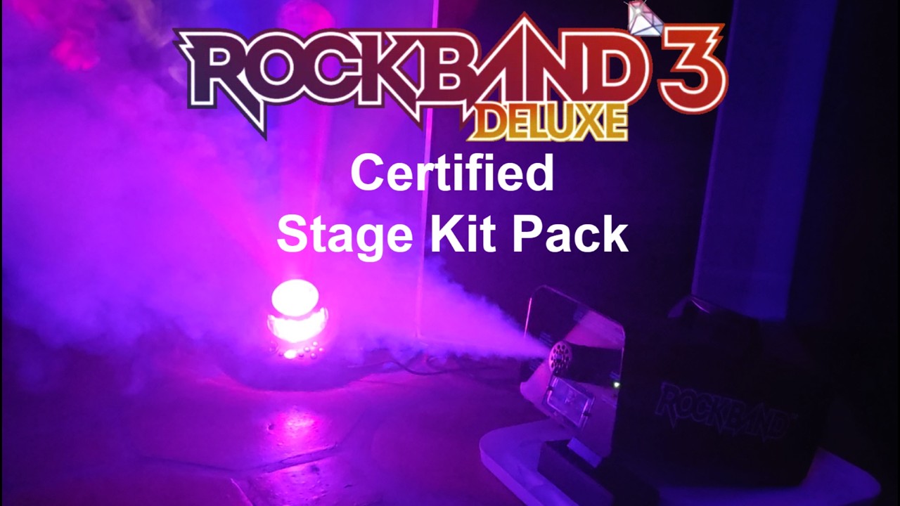 Rock Band 3 Stage Kit Certified Pack Trailer