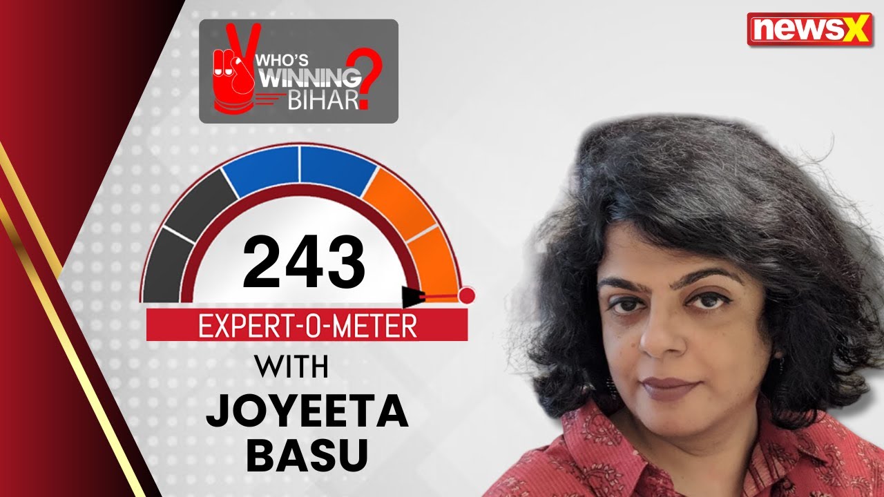 NewsX Expert-o-meter | Joyeeta Basu's Bihar Election Prediction