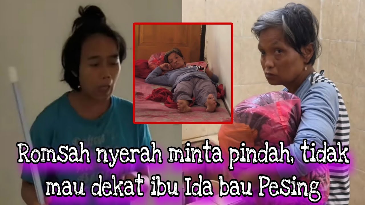 Romsah menyerah. minta pindah wisma, tidak mau sama ibu Ida bau Pesing #yayasanjiwaberseri #partitv