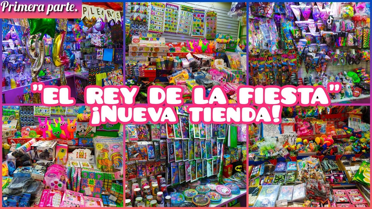 ARTÍCULOS PARA FIESTA Y BATUCADA, JUGUETES PIÑATEROS Y MÁS / 