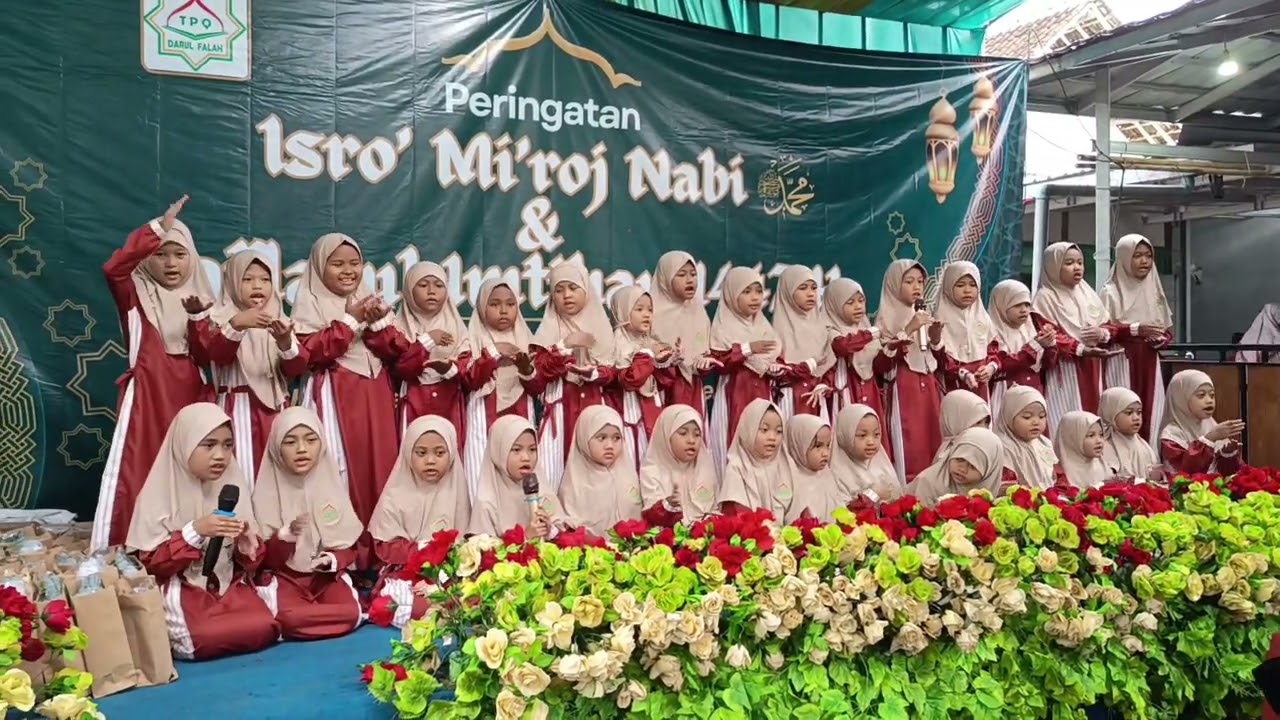 Pembacaan Hadist Pilihan oleh Santri TPQ Darul Falah #tpqdarulfalah #isramiraj 