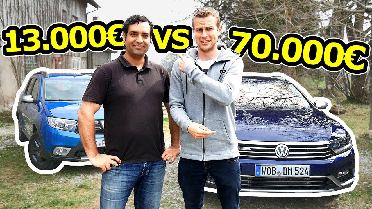 Welcher ist der richtige Kombi für dich? VW PASSAT ALLTRACK vs DACIA LOGAN MCV STEPWAY | Fahr doch