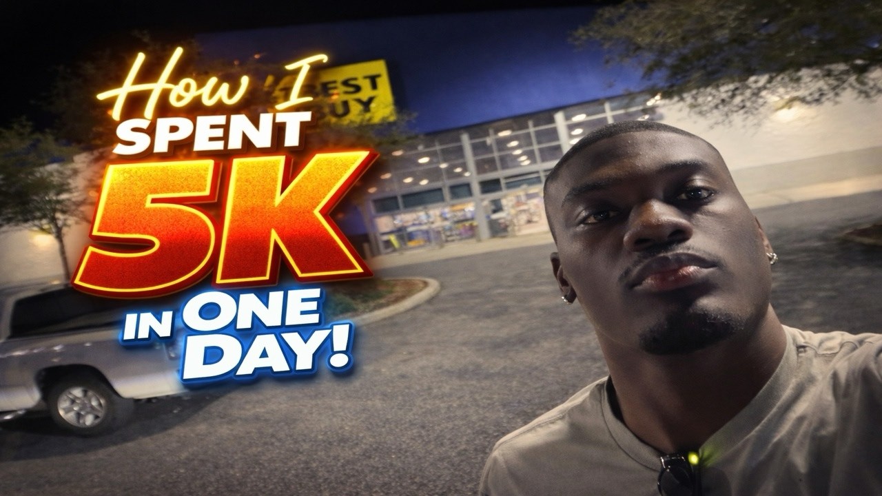 HOW I SPENT $5,000 DOLLARS IN ONE DAY!