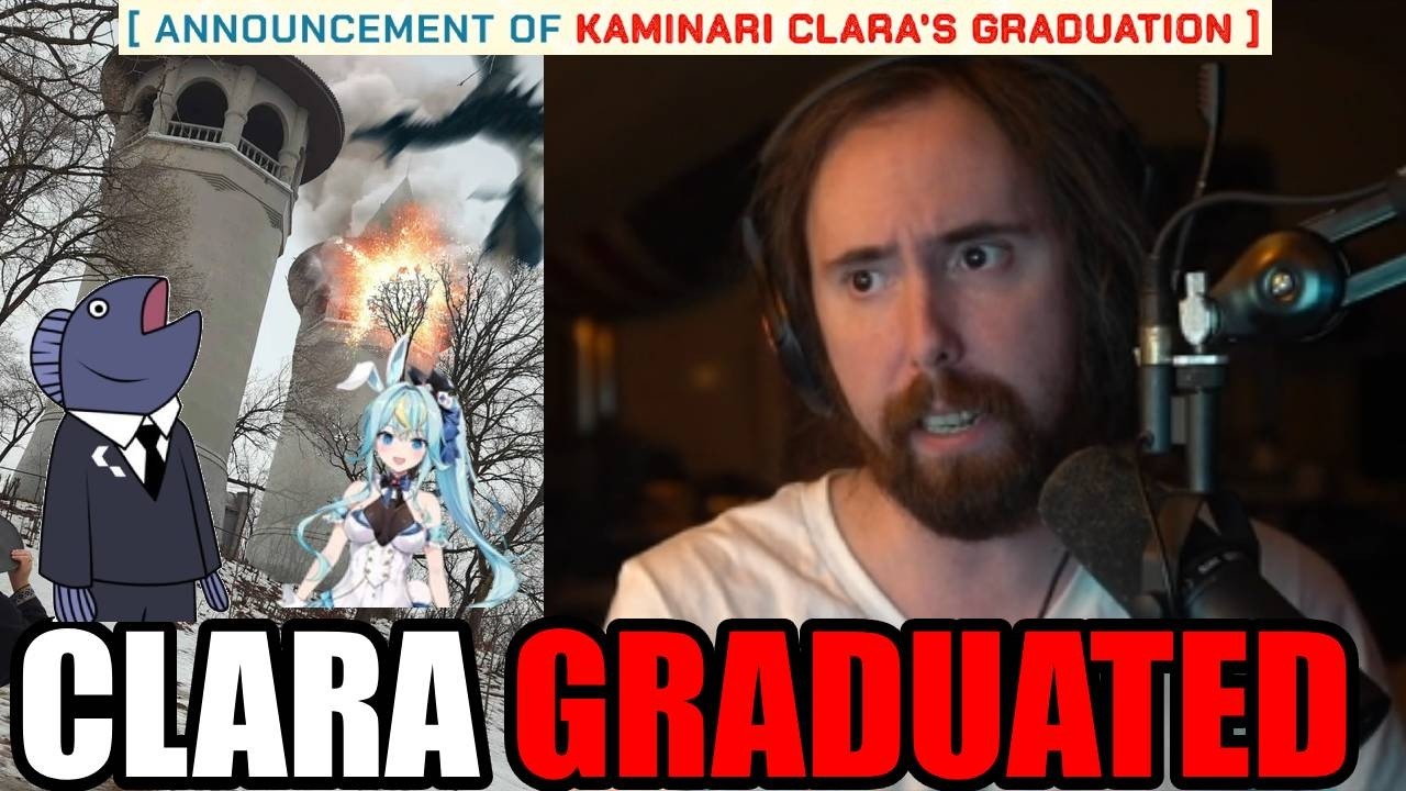 Asmongold reacts to Clara Kaminari GRADUATION | Second dragon just hit the spire + chat reaction