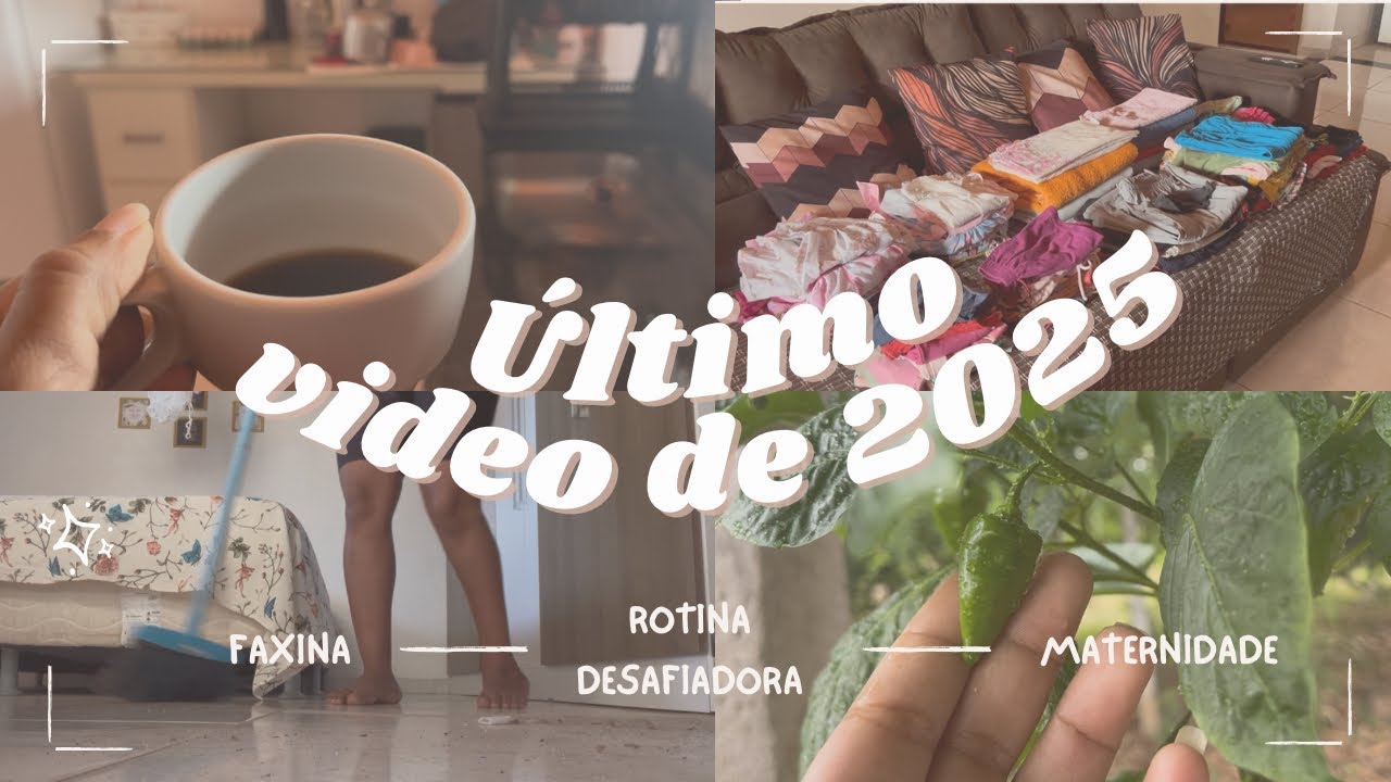 TIVE QUE PARAR 🥺 MINHA CASA TAVA ABANDONADA [ÚLTIMA FAXINA DE 2025] FIZ O QUE PUDE 🙌🏽✨