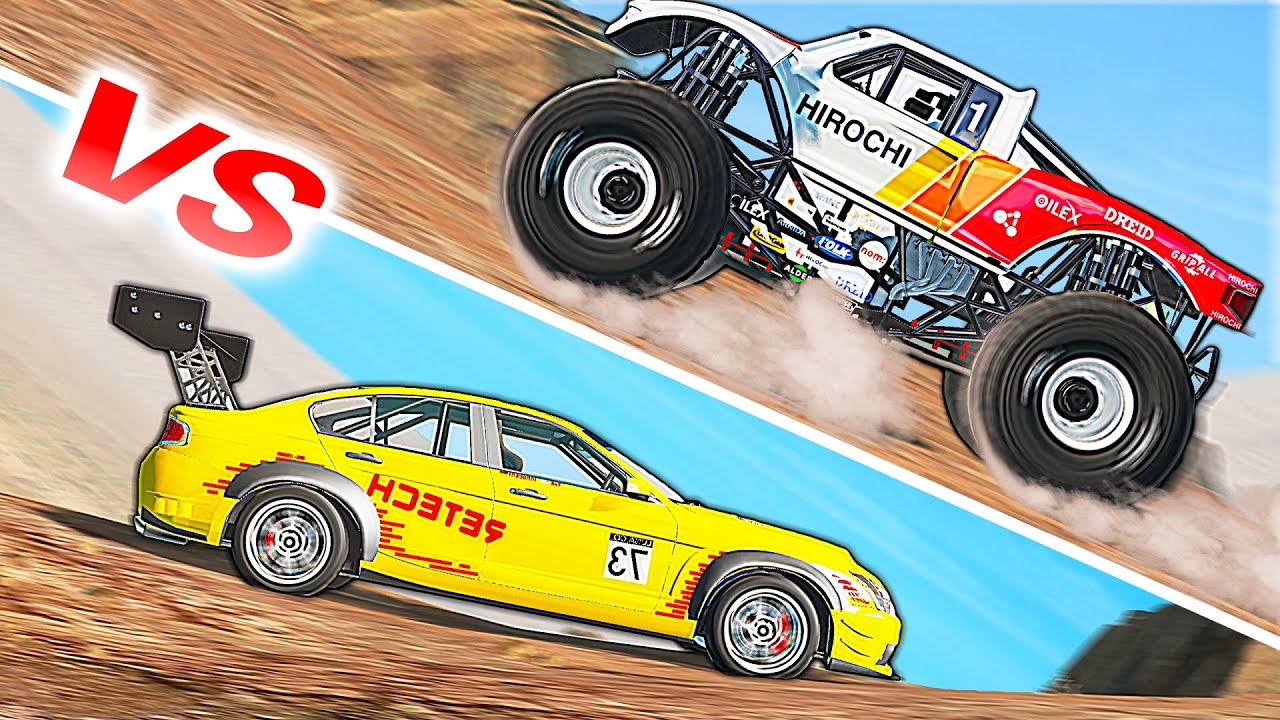 Large VS Small Wheels #7 - BeamNG Drive