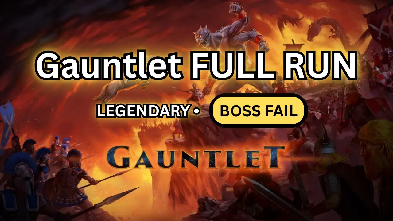 Gauntlet Mode FULL RUN on Legendary (Fail + Success) | Age of Mythology Retold