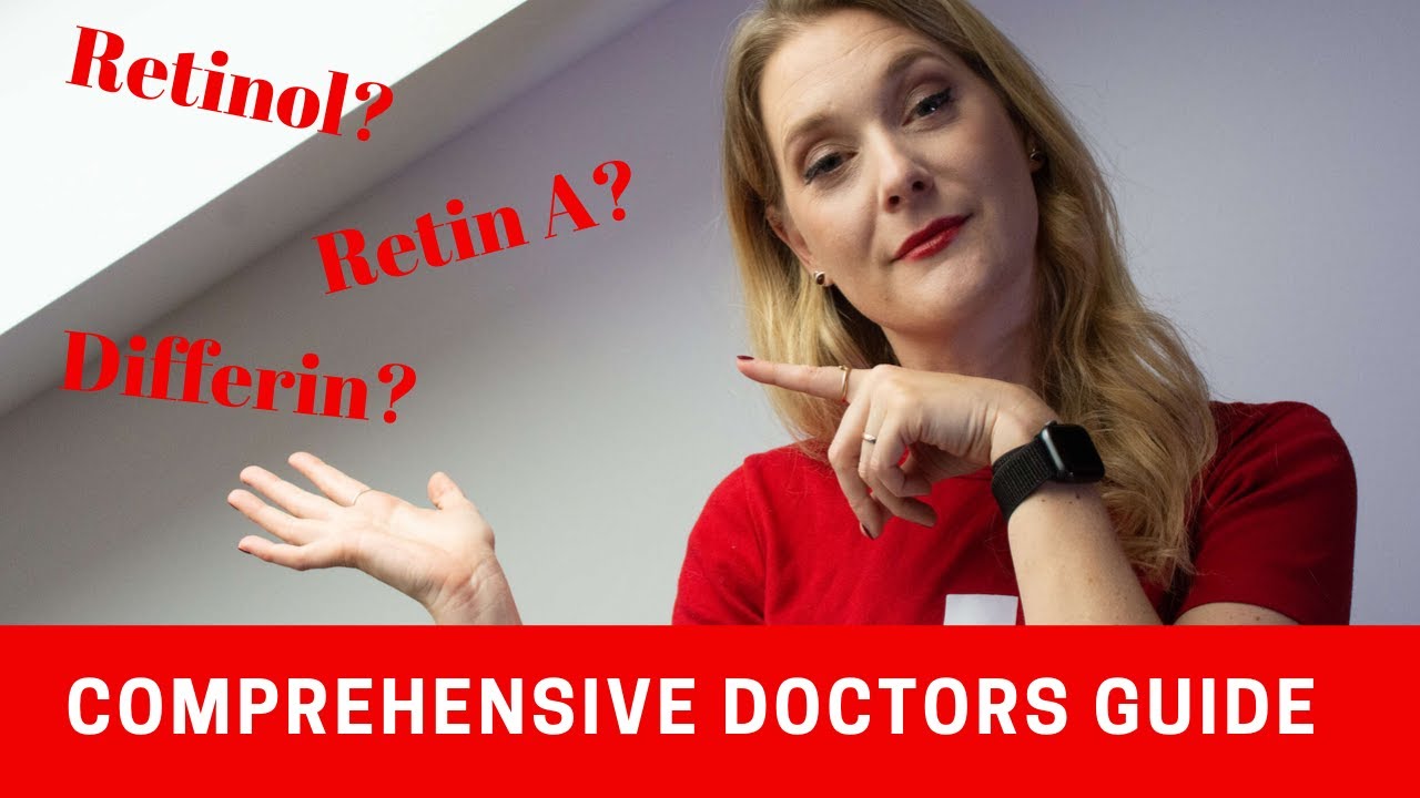 Adapalene, Retinol and Retinoid - What is the difference? | Doctor Anne