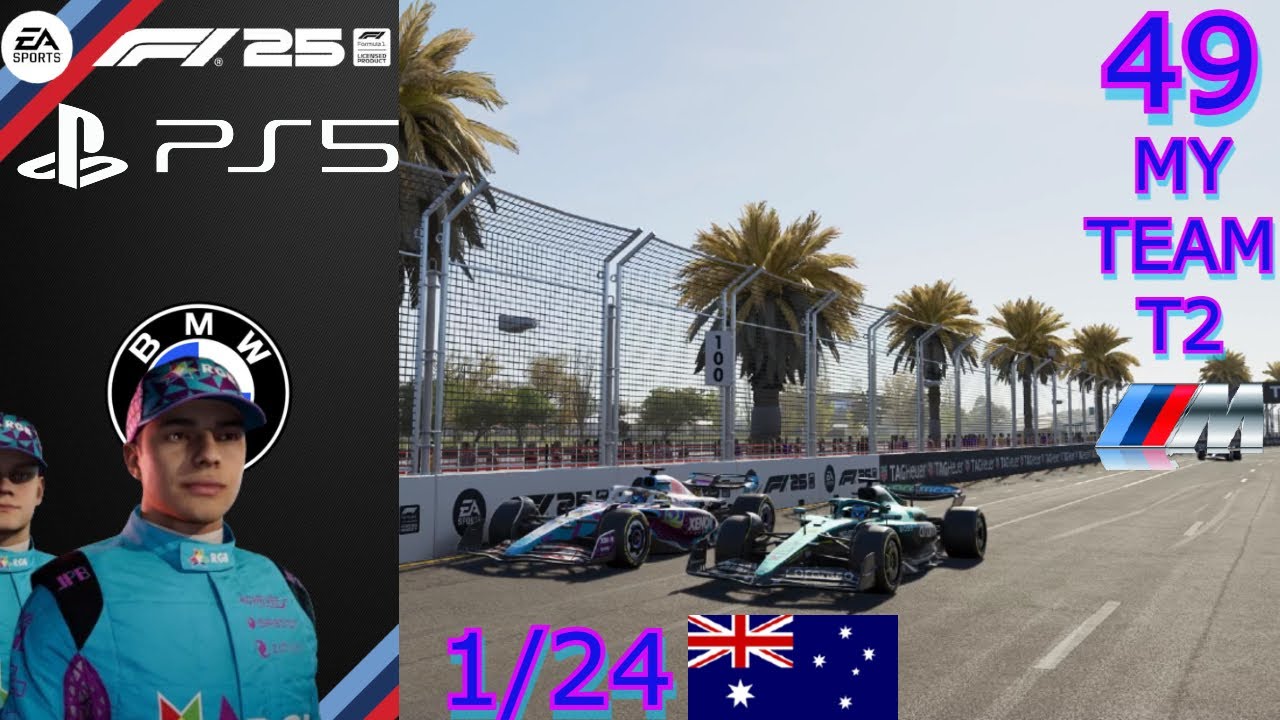 ”Nueva Temporada, Nuevo Motor Y Empezamos con Buen Pie ”F1 25-MY TEAM/GP AUSTRALIA/T3#49