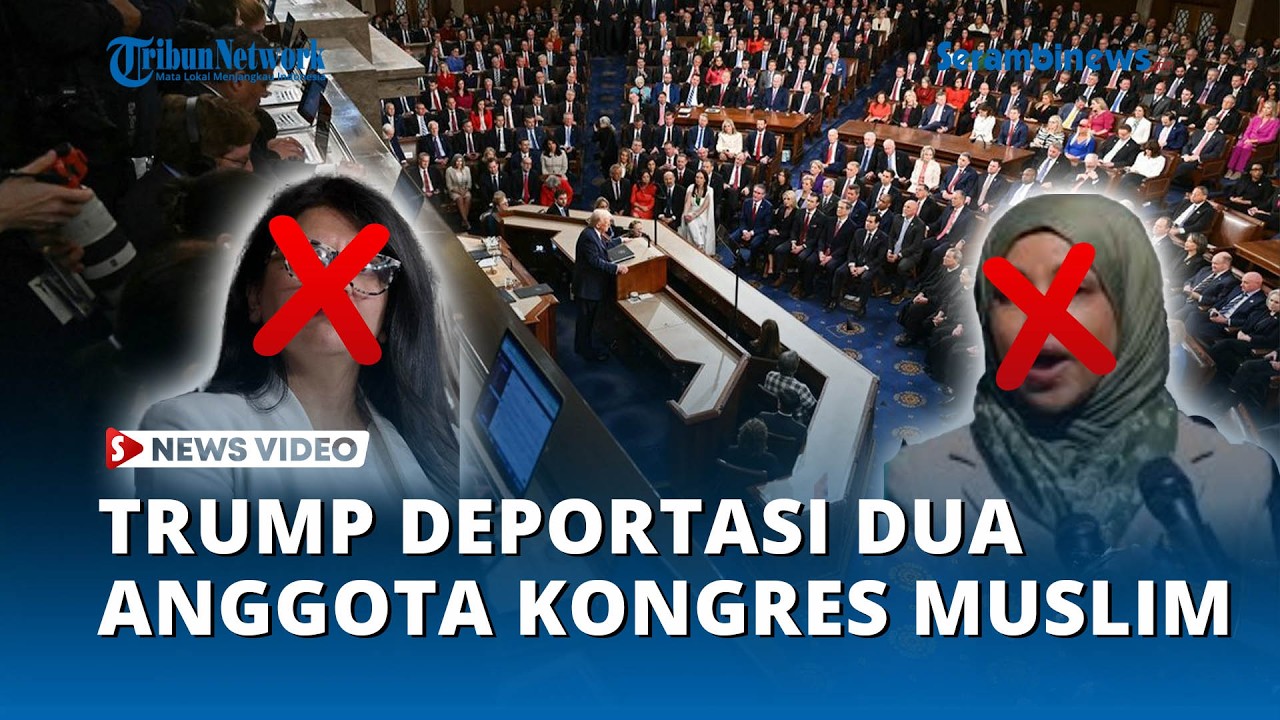 Ricuh di Capitol, Trump Serukan Deportasi Dua Anggota Kongres Muslim