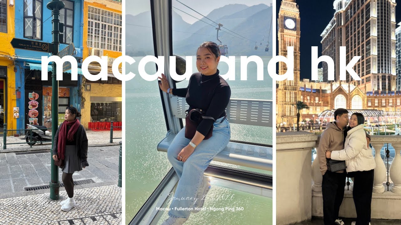 Hong Kong - Macau Trip (Part 3): Going to Macau, Fullerton Hotel, Ngong Ping Village