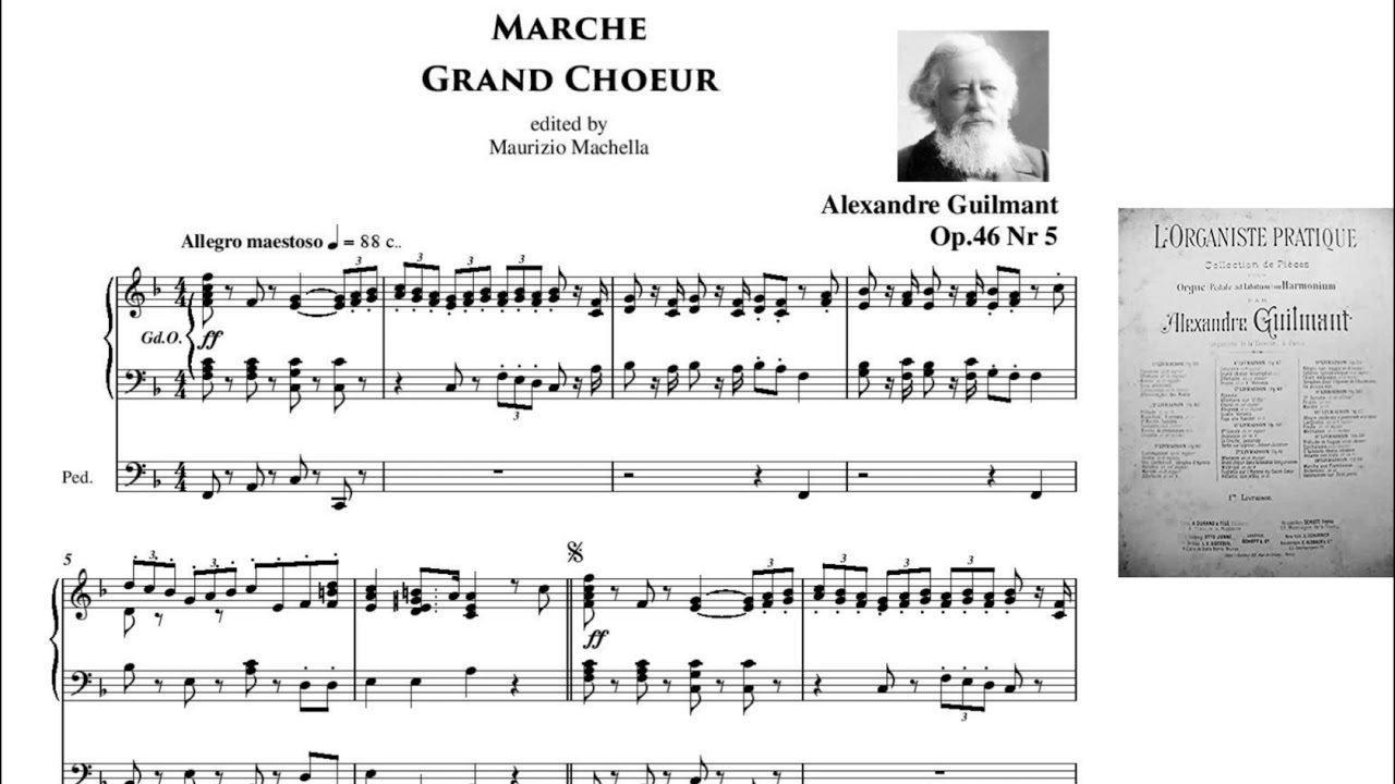 A. Guilmant (1837-1911): Marche-Grand choeur Op. 46 n.5