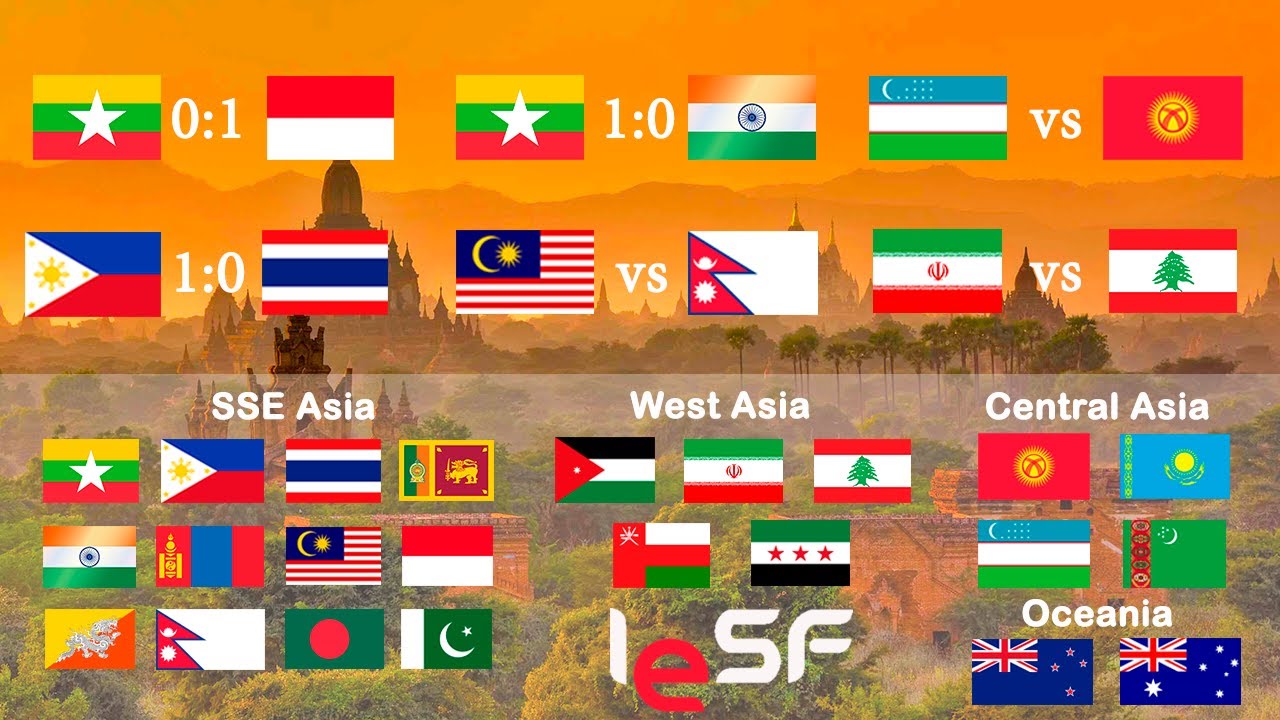 India vs Myanmar IESF Asia and Oceania bo1 Esports Championship Qualifier 2025