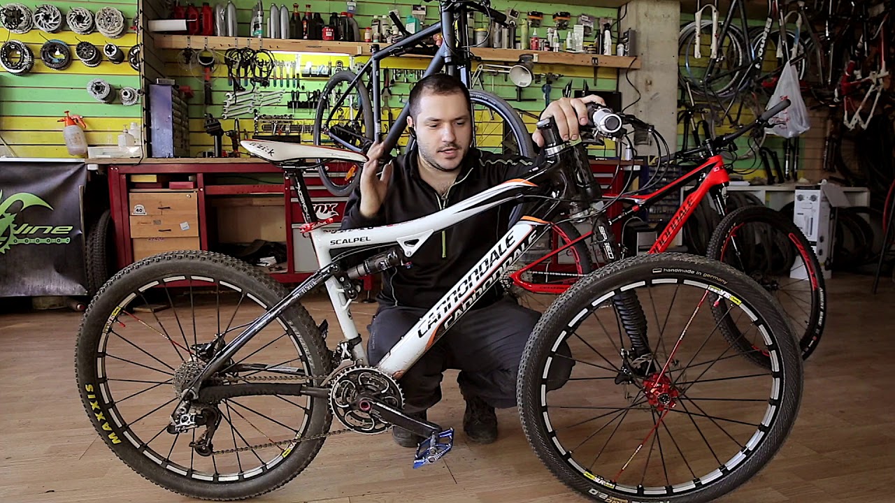 Cannondale Scalpel team 2009 - велообзор от ШУМа и Veloline