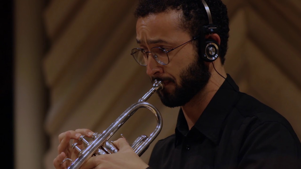 Sequitur VI by Karlheinz Essl (Gilson Da Silva, trumpet. Aaron Gochberg, electronics)