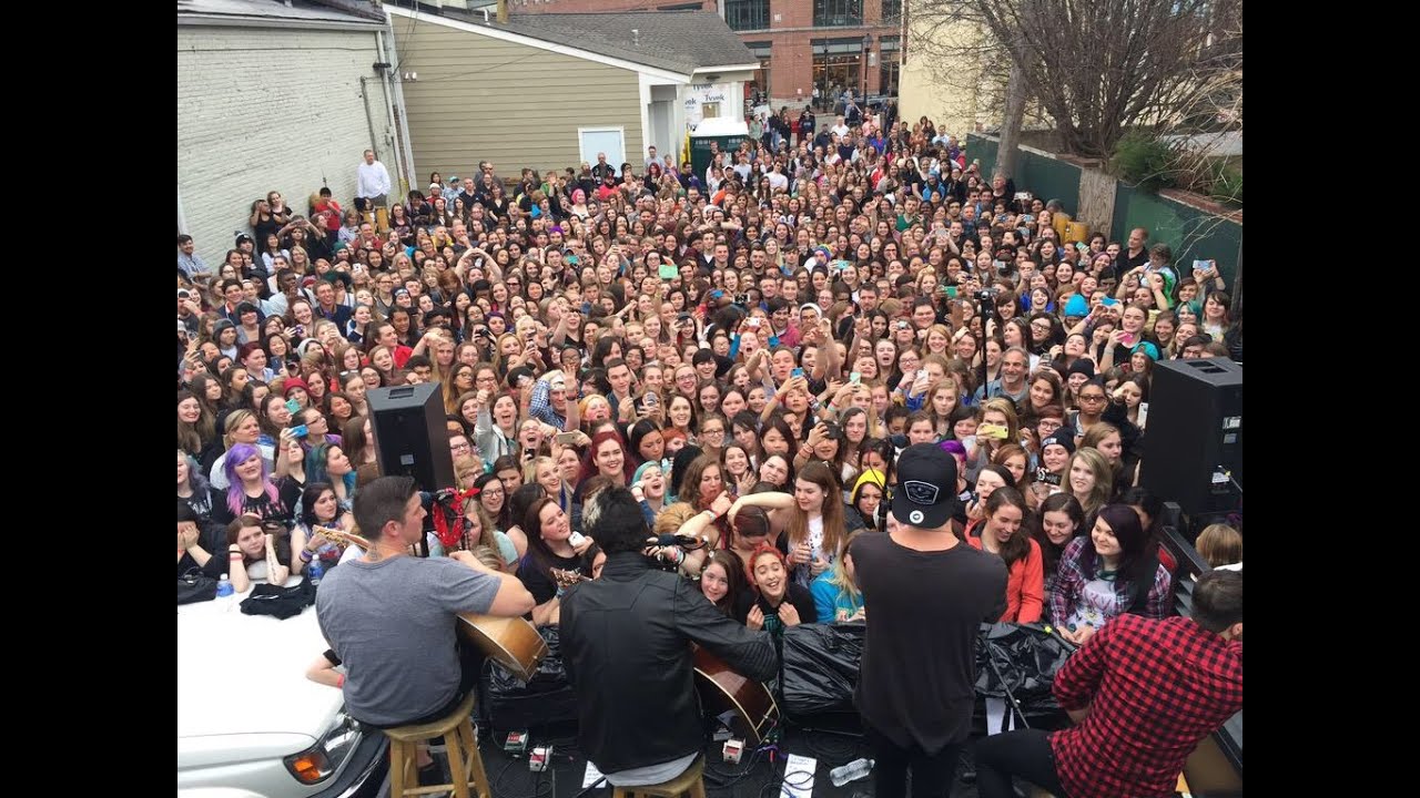 All Time Low Acoustic Show - The sound Garden Baltimore