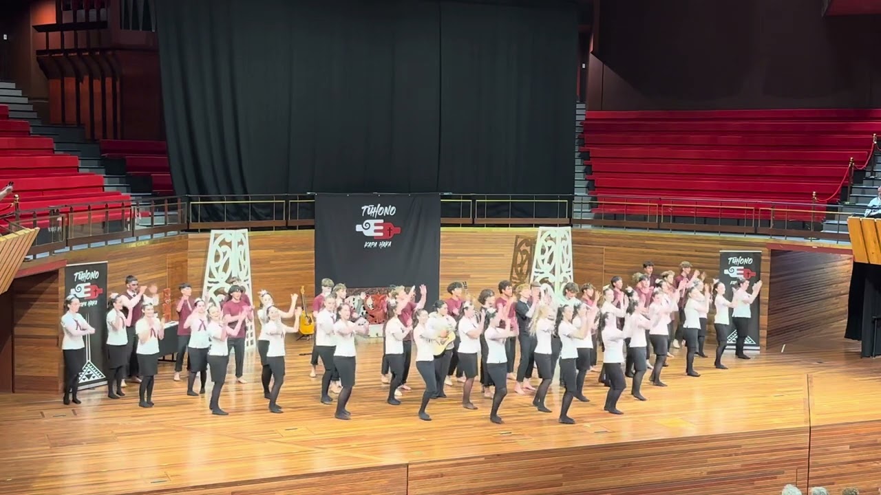 Te Iringa o Kahukura Cashmere High School Tūhono performance, 15 October 2023