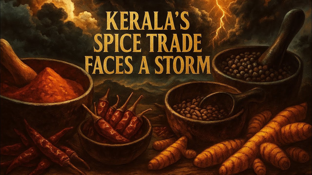 How U.S. Tariffs Are Shaking Kerala’s Spice Trade: What Farmers & Exporters Need to Know!