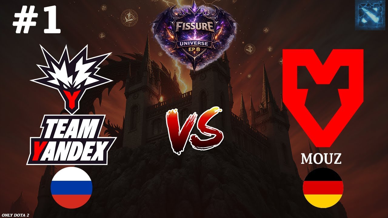 МАКСИМАЛЬНАЯ РЕАЛИЗАЦИЯ ДРАФТА, МАТЧ НА ВЫЛЕТ! | Yandex vs Mouz #1 (BO3) FISSURE Universe Ep 8