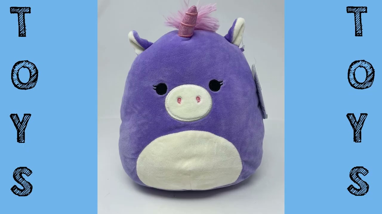 Squishmallow Astrid the Purple Unicorn Soft Plush