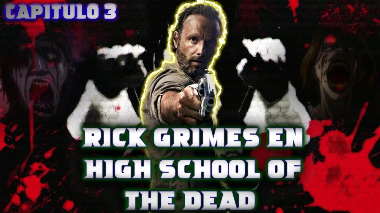 Rick Grimes en High school of the Dead (Capitulo 3)