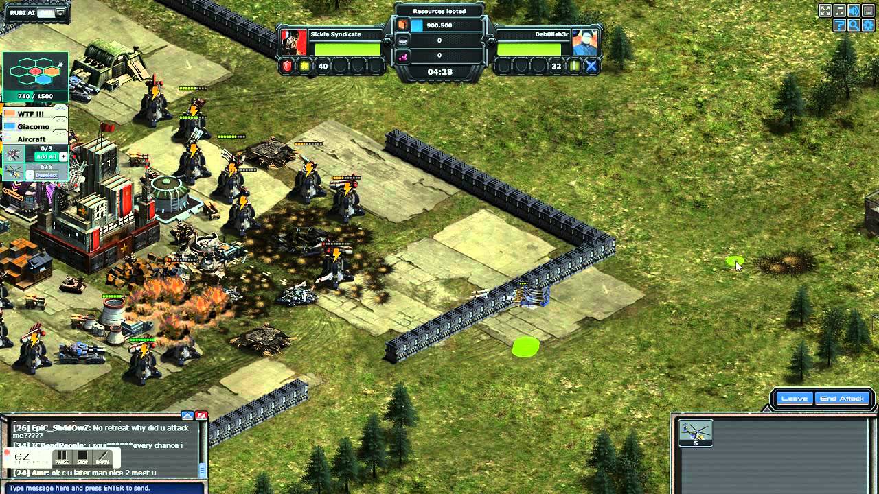 Sickle Syndicate Base Level 40 ( War Commander ) No loss strategy