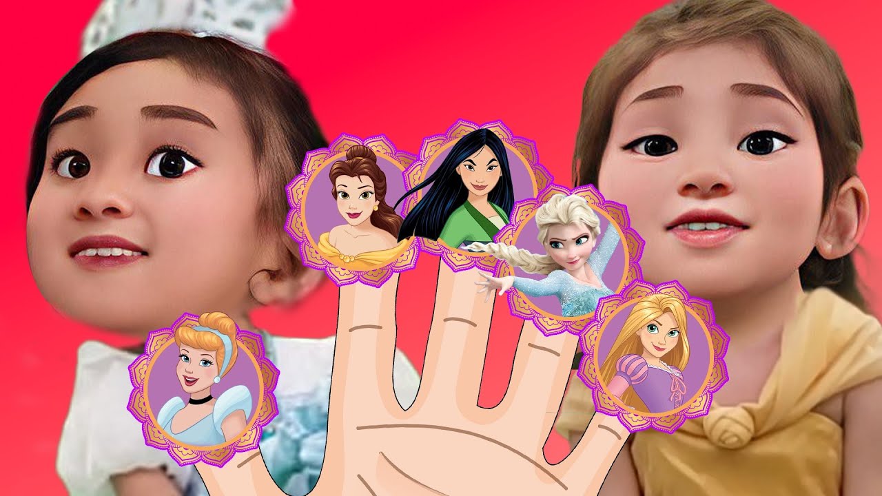 Princess Finger Family | Disney Princess | Kids Songs and Nursery Rhymes | DoReMi Kids Songs