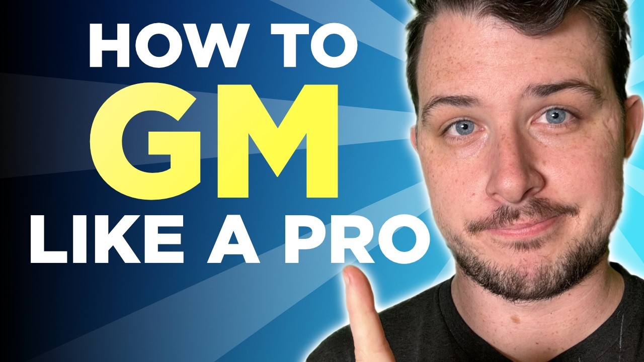 Everything You Need to Start Being the Game Master