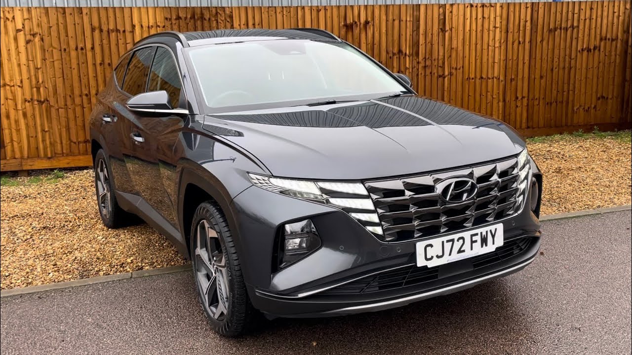 Gorgeous Hyundai Tucson PHEV in Dark Knight Grey metallic for sale!!!