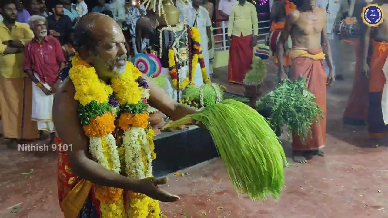 அம்மன் வாசல் வந்ததும் ஆவேசமாக ஓடிவரும் வைரவநாதன்|அம்மன் தாலாட்டு|முத்தாரம்மன் கோவில் மேலஆசாரிபள்ளம்