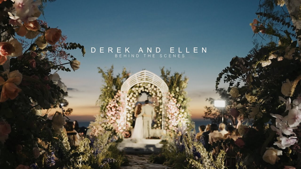 Derek Ramsay and Ellen Adarna Wedding Suppliers Behind The Scenes