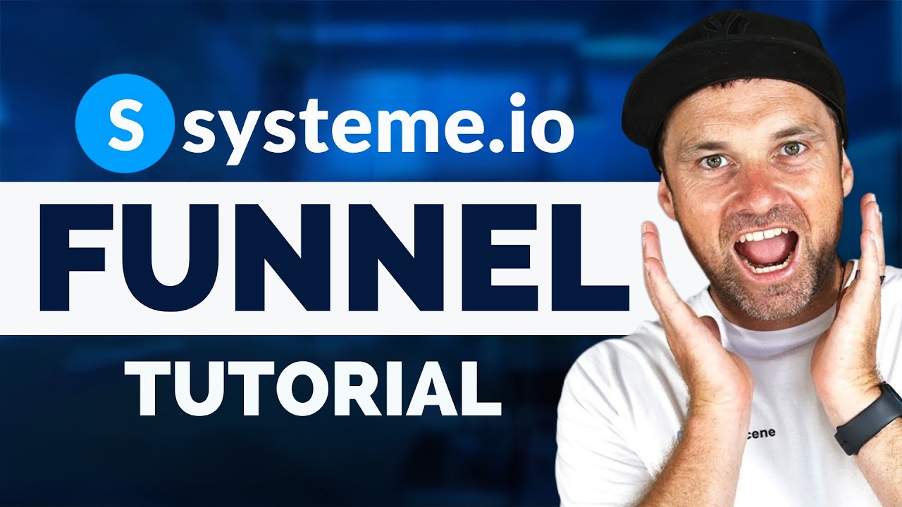 Systeme.io Funnel Tutorial ✅ Create a Lead Magnet Funnel [FREE Template]