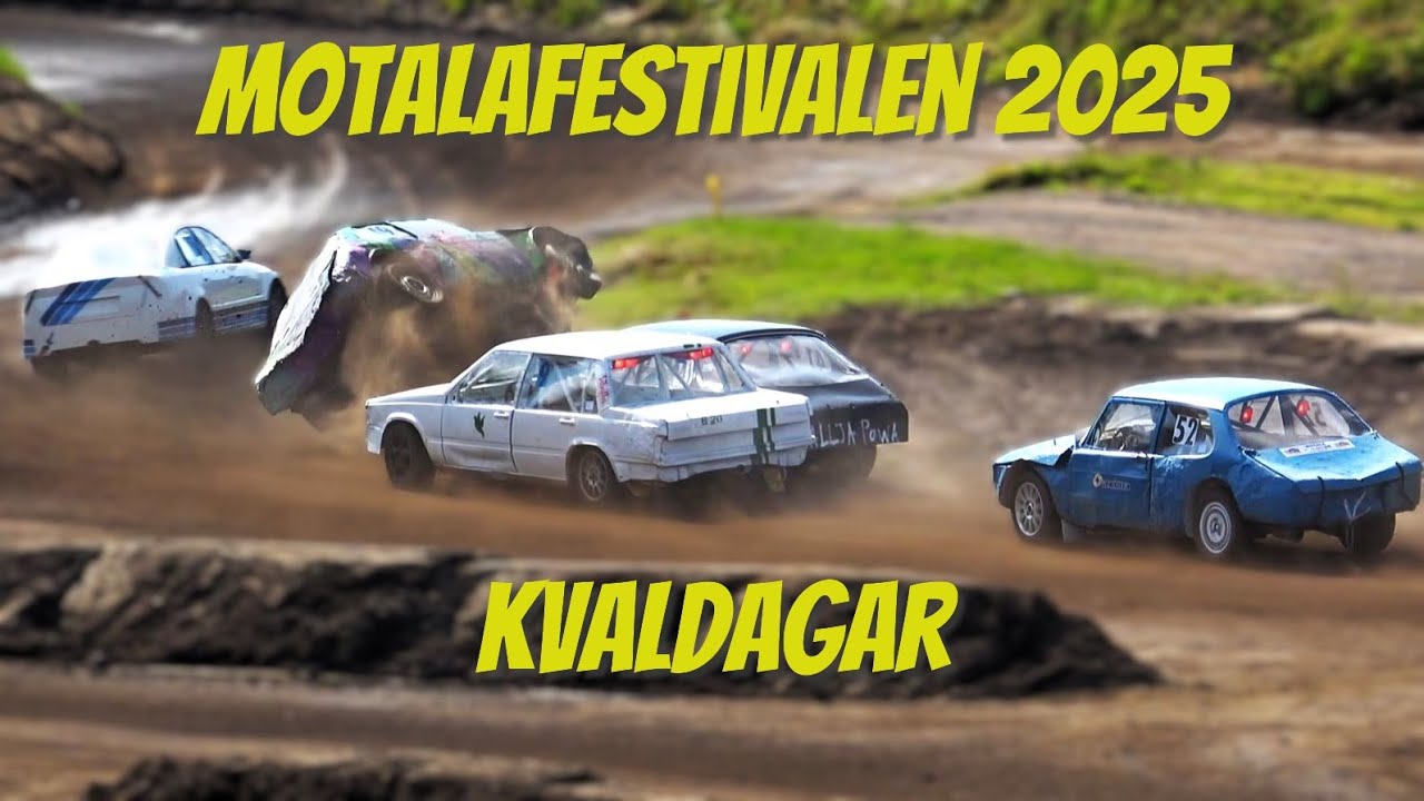 Folkrace - Motala Folkracefestival 2025 kvaldagar - Highlights