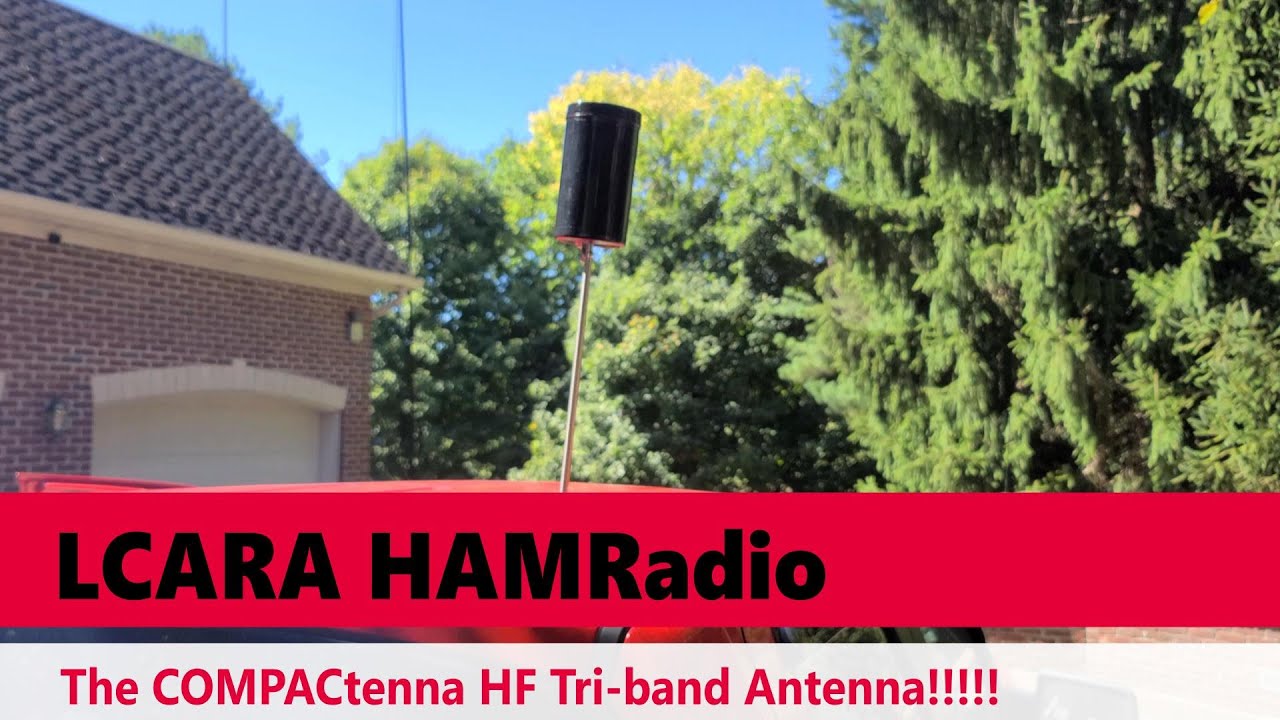 LCARA HAM Radio: COMPACtenna HF 20" 20Meters - Tri-band Antenna!!!!