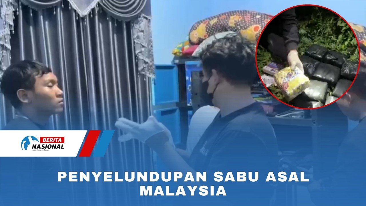 Penyelundupan Sabu Asal Malaysia