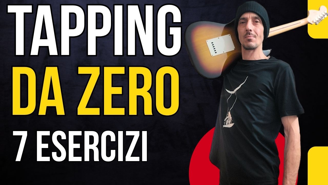 Tecnica Tapping Chitarra: Guida Pratica agli Esercizi di Base