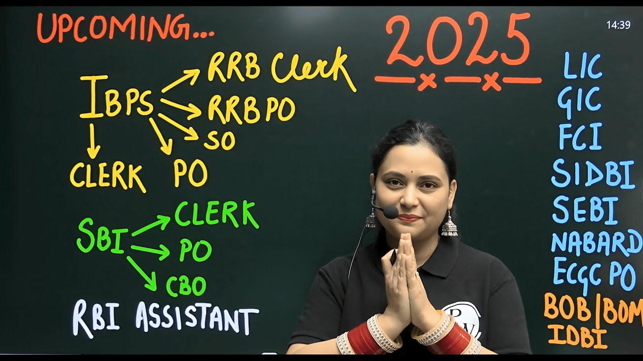 Upcoming Bank and Insurance Exams 2025 | How to Prepare for Bank Exams from Zero? | by Rupam Ma'am