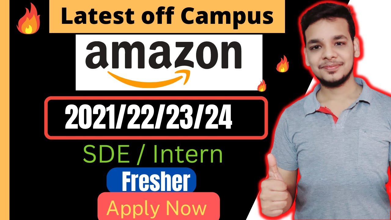 Amazon Big Hiring Drive | 2021 | 2022 | 2023 | 2024 Batch | Latest Hiring Drive | Job Update