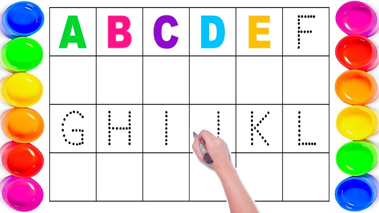 ABCD | a for apple 🍎 | b for bat 🦇 | abc song 🎵 | Alphabet | abcd rhyme | 12345 Numbers | Easy Learn
