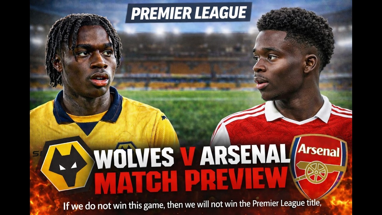 IF ARSENAL DON’T WIN THIS… THE TITLE IS GONE! 😳 | Wolves vs Arsenal Preview